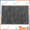 Filtre d'habitacle à charbon pour PEUGEOT | FCF-PE-023C, 11-123200015